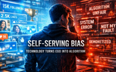 Self‑Serving Bias in the Age of Social Media
